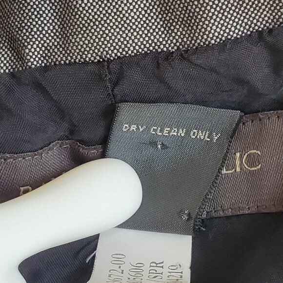 Banana Republic Gray 1 Button Blazer Jacket Size 10 - Picture 12 of 13